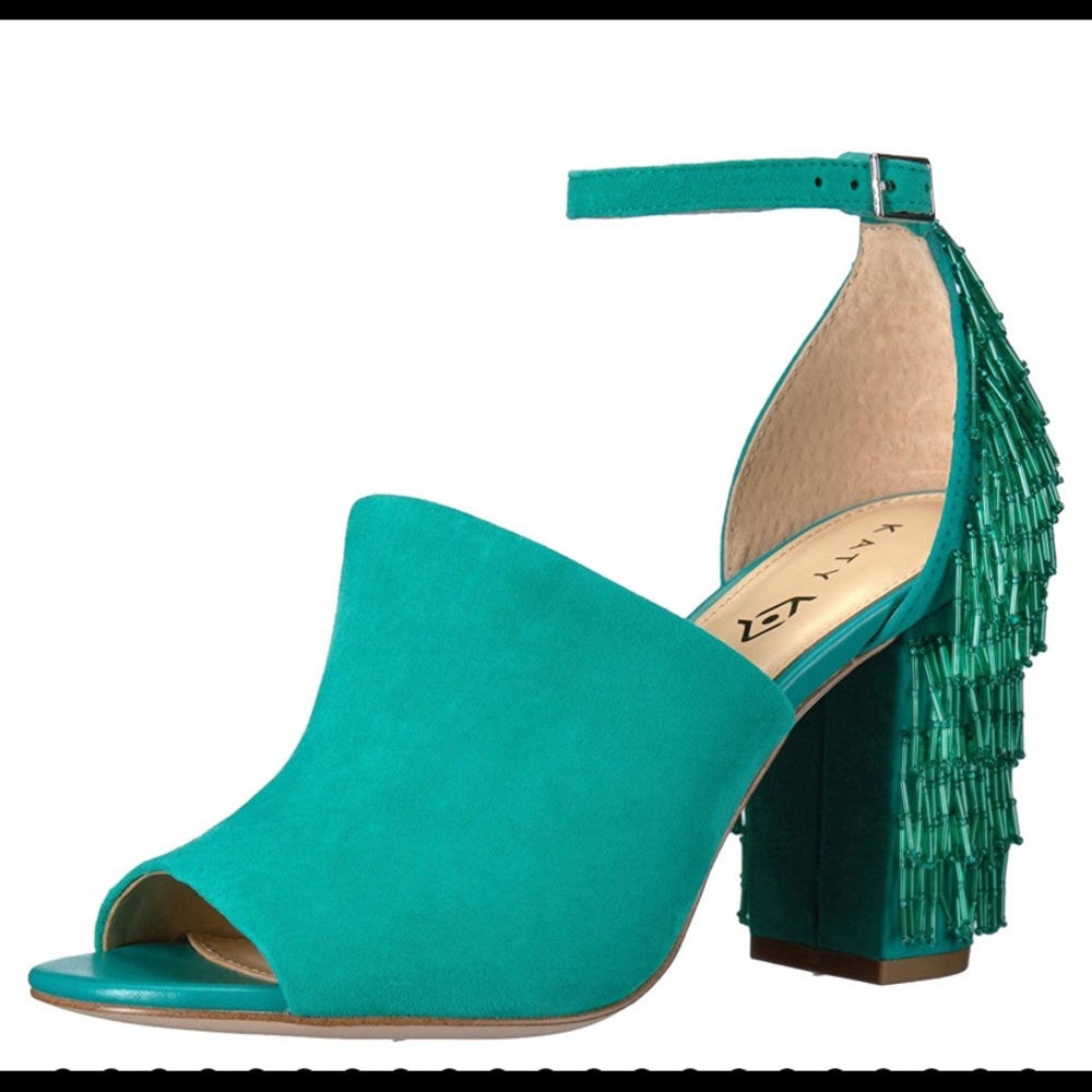 Katy Perry Beaded Heel Sandals